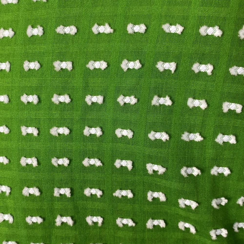 Kate Spade textured puff sleeve shirt top blouse tunic puff sleeves bow pleated - Picture 11 of 11